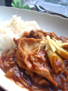 たっぷり深谷ネギと生姜焼きカレー☆-レシピのメイン写真