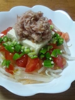 夏野菜☆冷奴-レシピのメイン写真