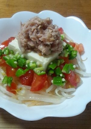 夏野菜☆冷奴-レシピのメイン写真