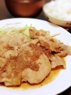 がっつり☆豚肉のたっぷり生姜焼き-レシピのメイン写真