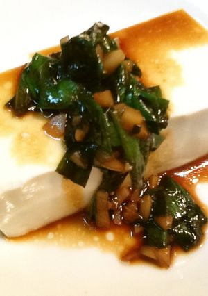 ニラにんにく豆腐-レシピのメイン写真