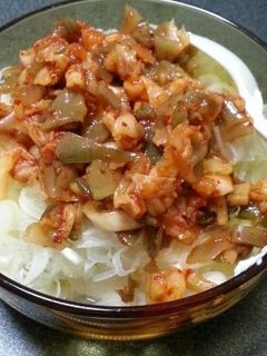 キムチザーサイ冷奴-レシピのメイン写真
