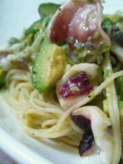 アボカドとタコのパスタ♪-レシピのメイン写真
