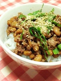 納豆そぼろ。-レシピのメイン写真