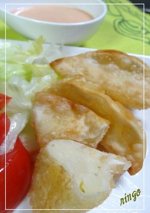 ポテト餃子♪ シンプルだけど美味しい♪-レシピのメイン写真