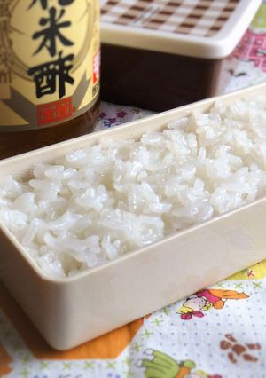 ◆夏のお弁当のご飯に…お酢入れて炊飯◆-レシピのメイン写真
