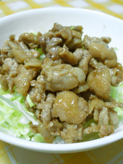 豚こま甘辛丼-レシピのメイン写真