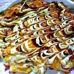 รูปของ 粉不使用。香ばしイカ焼き♬