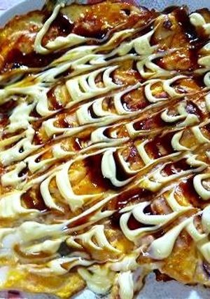 粉不使用。香ばしイカ焼き♬-レシピのメイン写真