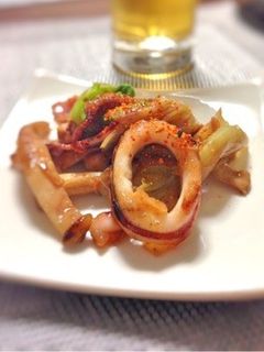 柔らか〜い☆*イカの炒め物-レシピのメイン写真