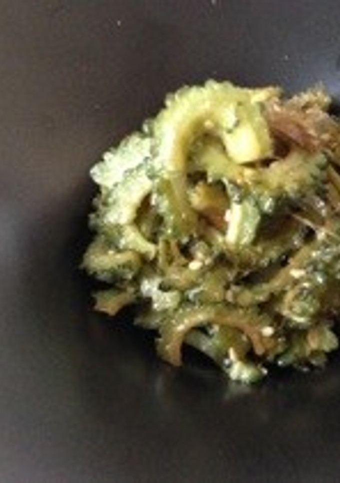 簡単☆ゴーヤのつくだ煮-レシピのメイン写真