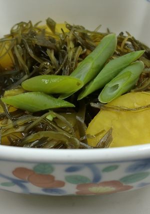 さつまいもと切昆布の煮物-レシピのメイン写真