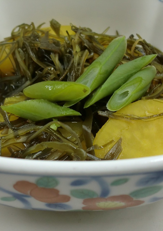 さつまいもと切昆布の煮物-レシピのメイン写真