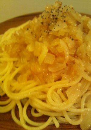 Only玉ねぎパスタ♪-レシピのメイン写真