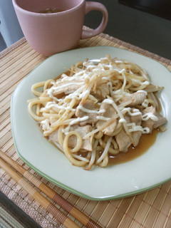 全部大さじ1の焼うどん-レシピのメイン写真