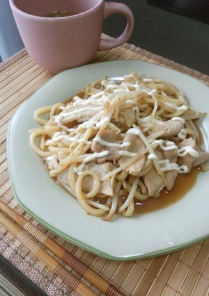 全部大さじ１の焼うどん-レシピのメイン写真