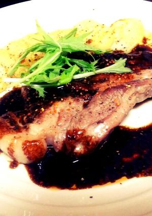 豚ステーキ〜バルサミコ酢さっぱりソース〜-レシピのメイン写真