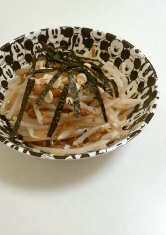 納豆ともやしの簡単あえ物-レシピのメイン写真