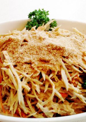 ごぼうとにんじんのツナみそマヨサラダ-レシピのメイン写真