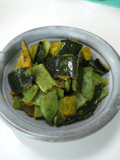 カボチャの皮で簡単おつまみ-レシピのメイン写真
