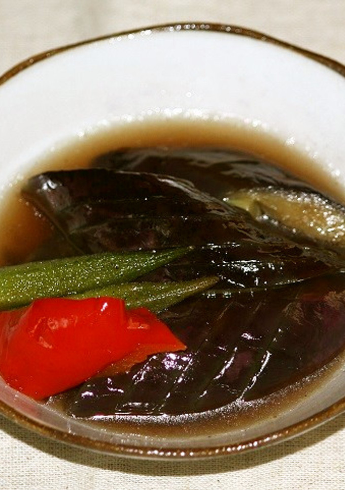 茄子の揚げ浸し-レシピのメイン写真