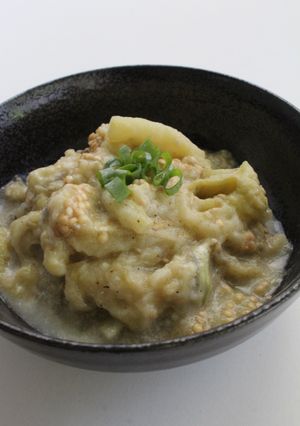 夏に!焼き茄子のめんつゆマヨネーズ和え-レシピのメイン写真