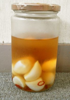 夏バテ防止♬ニンニクのサワー漬け-レシピのメイン写真
