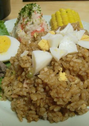 子供と作ろう！炊飯器でカレーピラフ-レシピのメイン写真