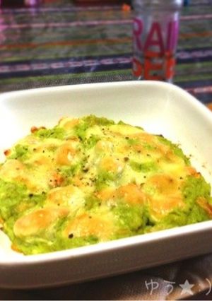 【簡単】アボカド豆腐ふわふわオーブン焼き-レシピのメイン写真
