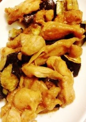 鶏肉と茄子の生姜風味-レシピのメイン写真