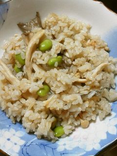 キノコの手抜き炊き込みご飯(*^^)v-レシピのメイン写真