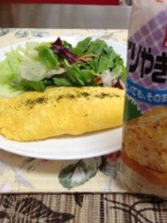 市販の照り焼きピザソースでオムレツ☆-レシピのメイン写真