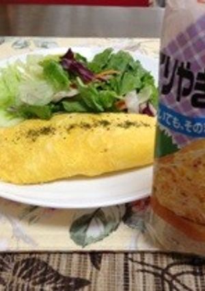 市販の照り焼きピザソースでオムレツ☆-レシピのメイン写真