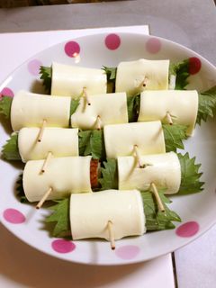 ちくわのチーズしそ巻き-レシピのメイン写真