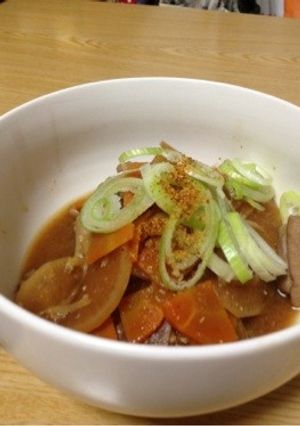 シャトルシェフでもつ煮。味噌味。-レシピのメイン写真