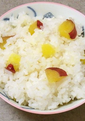 乙女の新さつまいもご飯-レシピのメイン写真