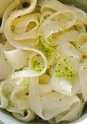 冷凍茹でふしめんでぶっかけお弁当-レシピのメイン写真