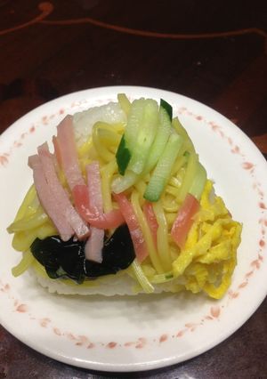 冷麺おにぎり-レシピのメイン写真