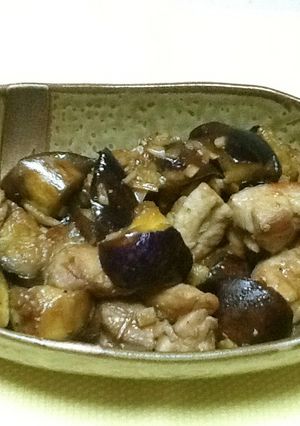 鶏もも肉となすの甘酢あん-レシピのメイン写真