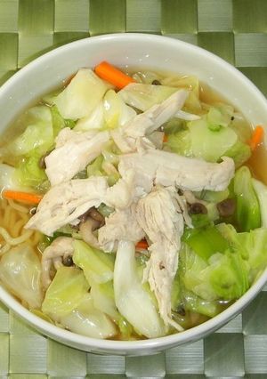 蒸し鶏の冷やしタンメン-レシピのメイン写真