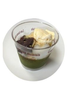 簡単!抹茶ゼリーパフェ-レシピのメイン写真