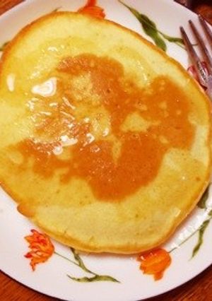 ふわふわホットケーキ-レシピのメイン写真