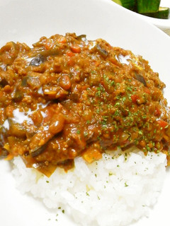 簡単☆なすたっぷり☆夏野菜キーマカレー-レシピのメイン写真