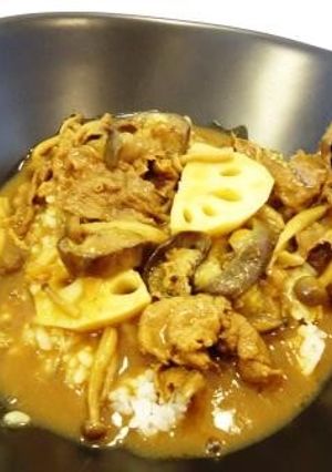 連島蓮根と千両ナスのカレー-レシピのメイン写真
