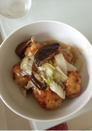 おから肉団子の中華あんかけ-レシピのメイン写真