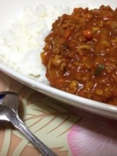 簡単トマトキーマカレー♡簡単すぎます!-レシピのメイン写真