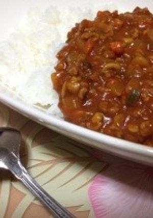 簡単トマトキーマカレー♡簡単すぎます！-レシピのメイン写真