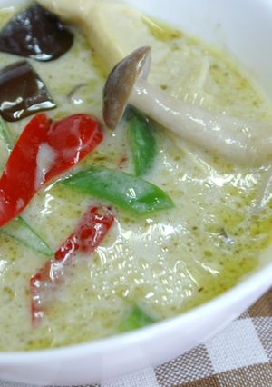 極旨!!野菜たっぷりグリーンカレー-レシピのメイン写真