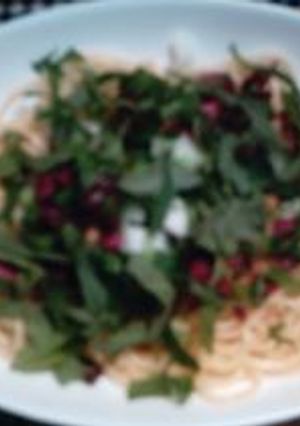 大葉たっぷり納豆スパゲティ-レシピのメイン写真