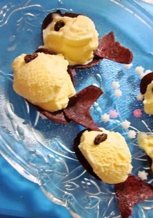 ギョギョ！アイス♡-レシピのメイン写真